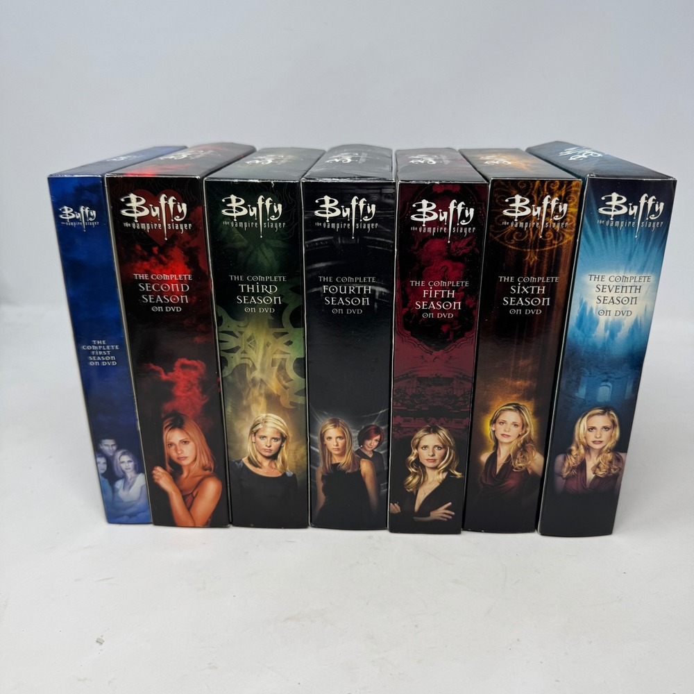 Buffy the Vampire Slayer Complete Series DVD Box Sets Empty Boxes Only No Discs!